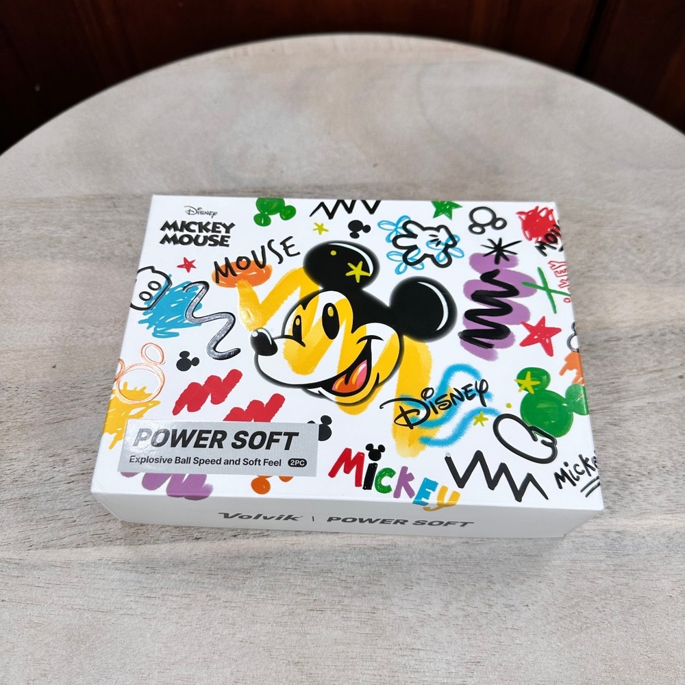 Volvik Disney Mickey Mouse Power Soft Golf Balls Dozen NEW Collector Gift